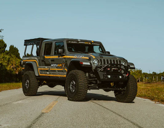 Jeep Gladiator (Jt, Mojave) 2020 – Present 4.0" Upgraded Dynamic Lift Kit With Piggyback Shocks