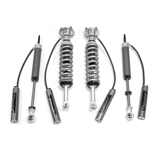 2024 Toyota Tacoma 1-Inch To 3-Inch Lift Kit With 6-Stage Adjustable Front Coilovers 6-Stage Adjustable Rear Shocks With Freedom Off-Road Front Upper Control Arms