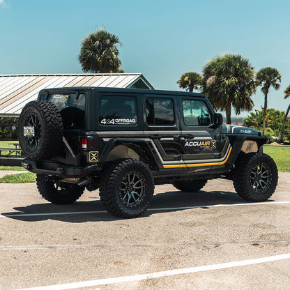 Jeep Wrangler (Jl) 2018 – Present  3.5" Upgraded Dynamic Lift Kits With Piggyback Shocks