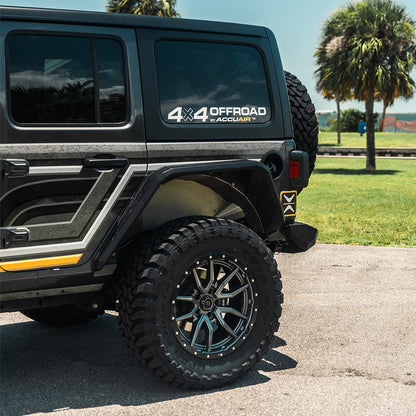Jeep Wrangler (Jl) 2018 – Present  3.5" Upgraded Dynamic Lift Kits With Piggyback Shocks
