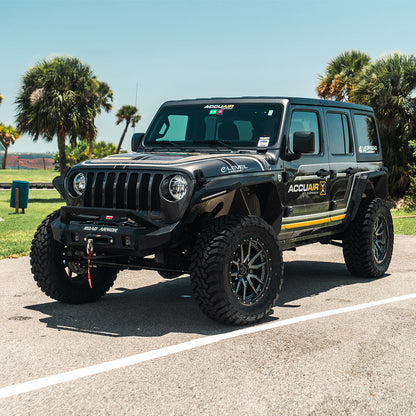 Jeep Wrangler (Jl) 2018 – Present  3.5" Upgraded Dynamic Lift Kits With Piggyback Shocks