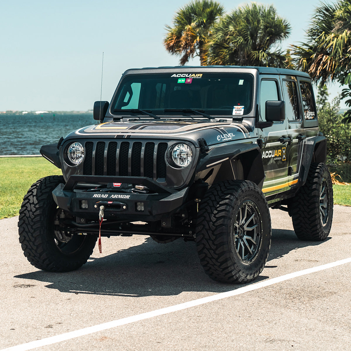 Jeep Wrangler (Jl) 2018 – Present  3.5" Upgraded Dynamic Lift Kits With Piggyback Shocks