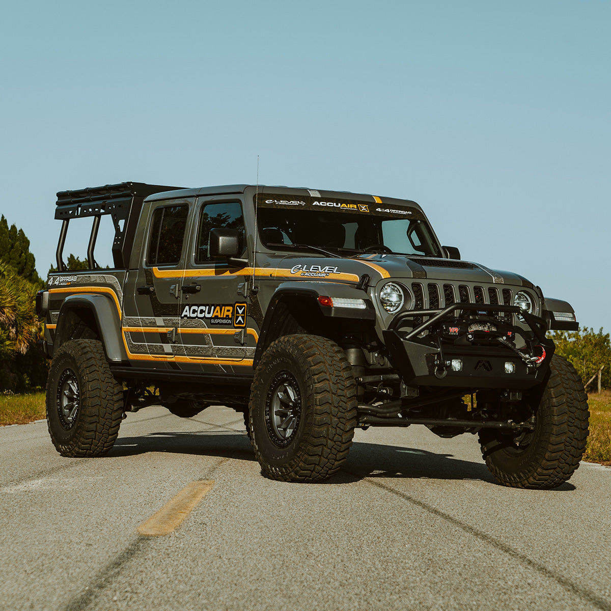 Jeep Gladiator (Jt) 2019 - Present 4.0" Upgraded Dynamic Lift Kit With Piggyback Shocks