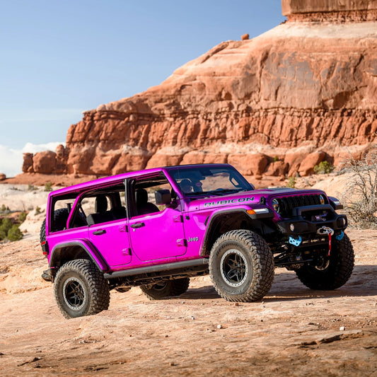 Jeep Wrangler 4Xe/E-Torque/392 2018 – Present 3.5" Upgraded Dynamic Lift Kit With Piggyback Shocks (Not Diesel Compatible)