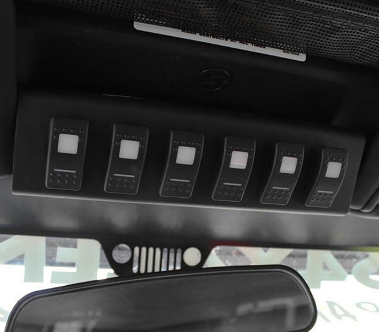 SourceLT w/ Blue LED Switch panel for JK 2009-2018