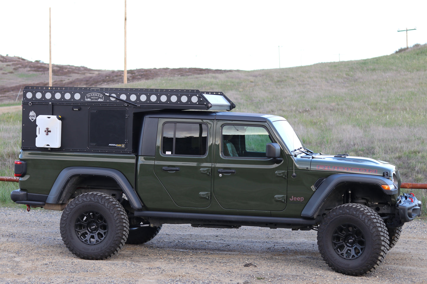 Jeep Gladiator (Jt, Mojave) 2020 – Present 4.0" Upgraded Dynamic Lift Kit With Piggyback Shocks