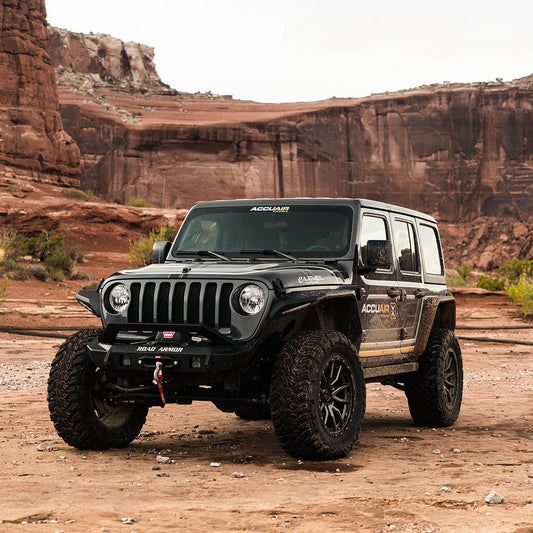 Jeep Wrangler (Jl) 2018 – Present  3.5" Upgraded Dynamic Lift Kits With Piggyback Shocks