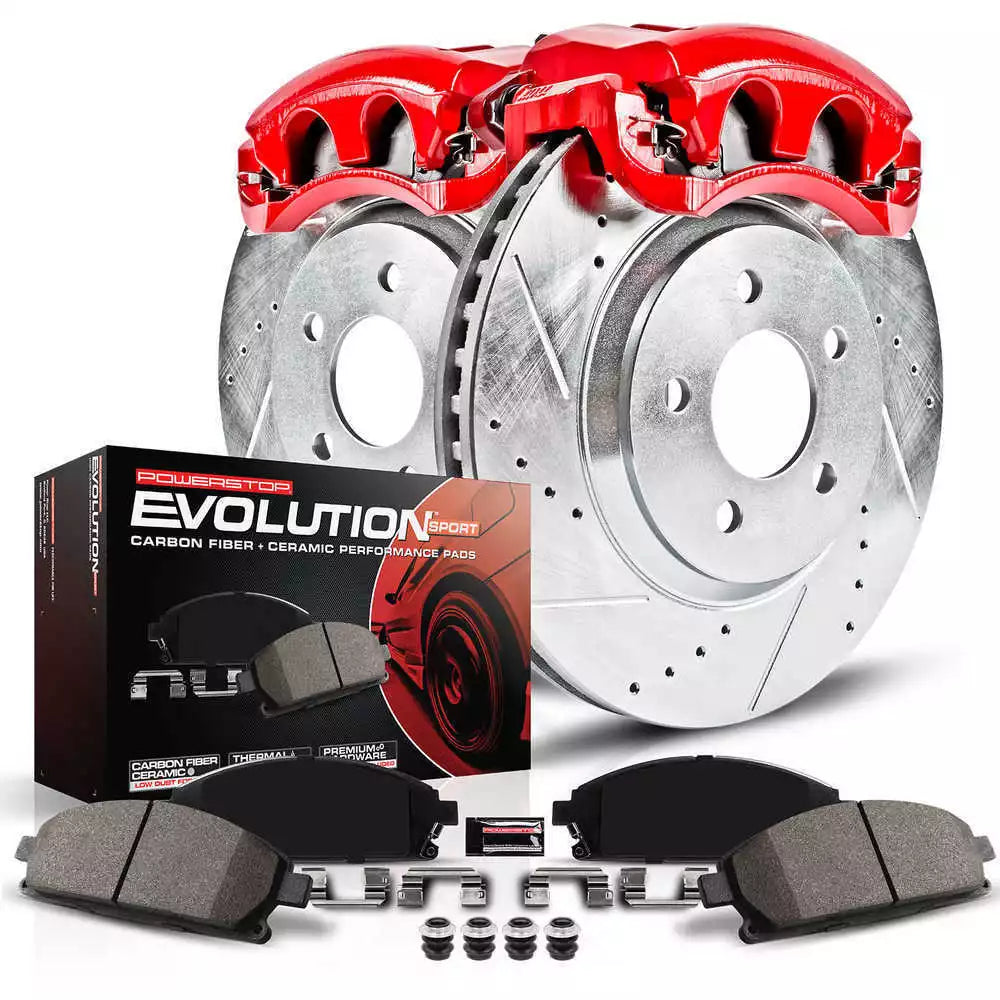 61 lbs. 16X16X16)~ Z23 EVOLUTION KIT W/CALS  Front: Subaru Baja 2006-2004 Forester 2010-2009 Impreza 2010-2009 Legacy 2012