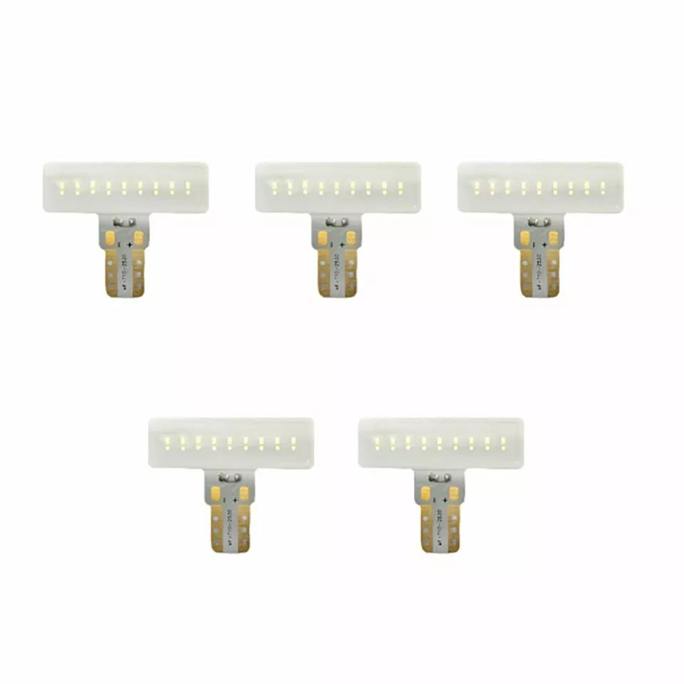 1 lbs. 6X4X1)~ 194 / 168 T-10 High-Power 3-Watt LED Bulbs 5pc KIT - AMBER (Replaces Factory Ford SUPERDUTY 99-16 Cab Light Bulbs (6 LED
