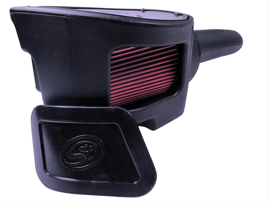 13 lbs. 24X15X14)~ Cold Air Intake For 12-18 Jeep Wrangler JK V6-3.6L Oiled Cotton Cleanable Red S B