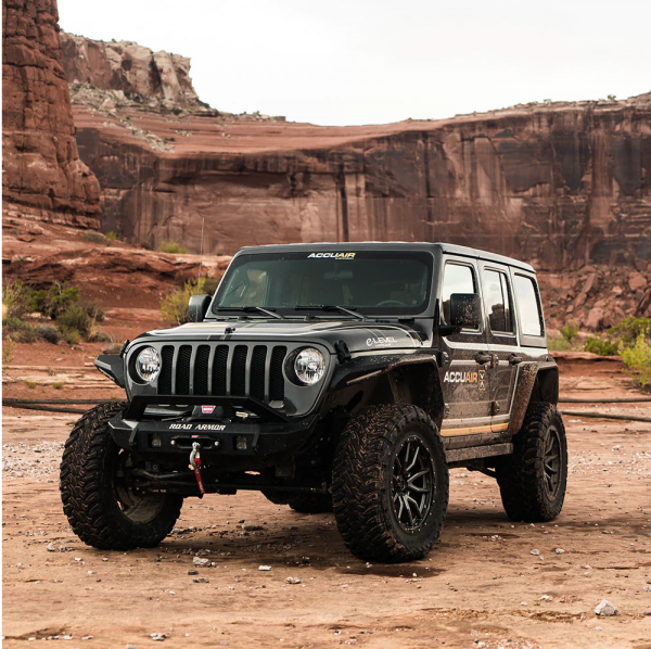 Accuair Air Suspension System 3.5" Dynamic Lift kit for 2018-24 Jeep Wrangler JL Unlimited (2.0L and 3.6L non-eTorque) AA-4104